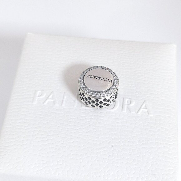 Pandora Australian Kangaroo Charm Bead S925 Silver with box - Picture 8 of 8